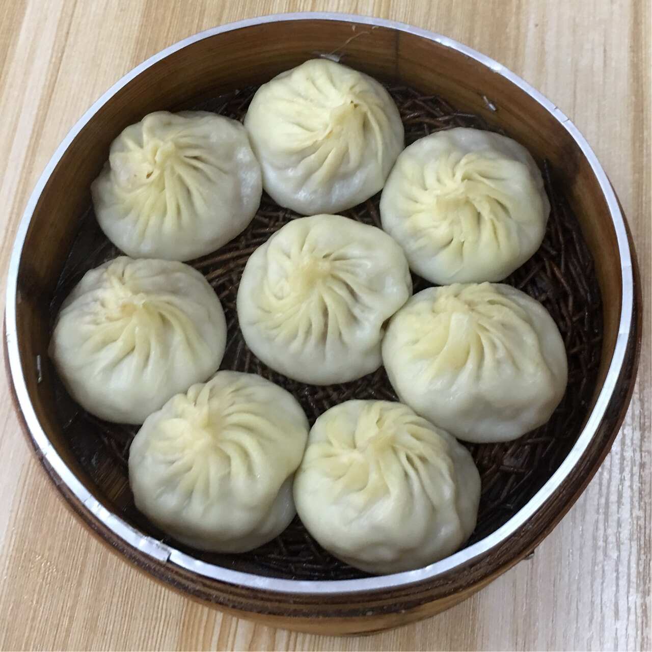 角瓜鸡蛋海米包子