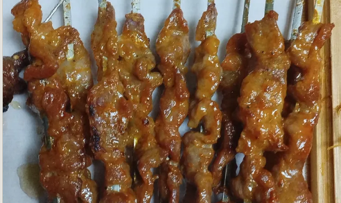 梅花肉串