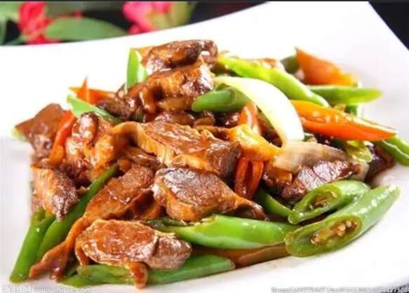 爆炒护心肉