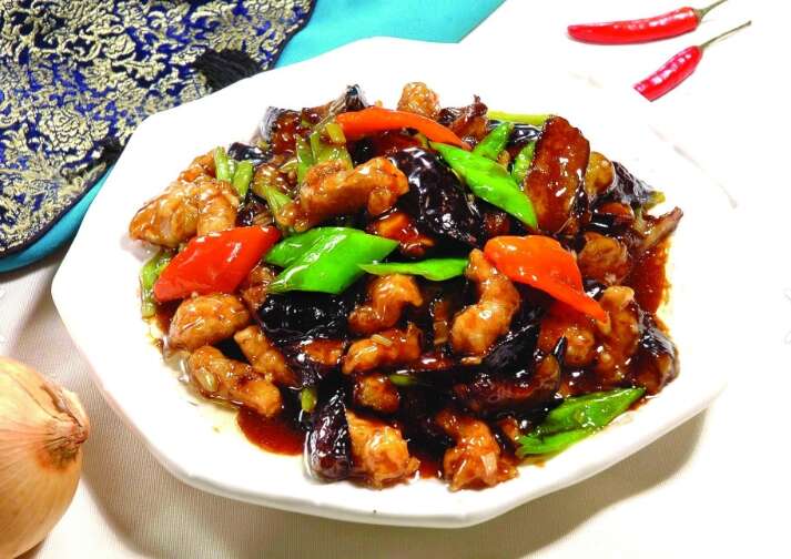 肉段烧茄子
