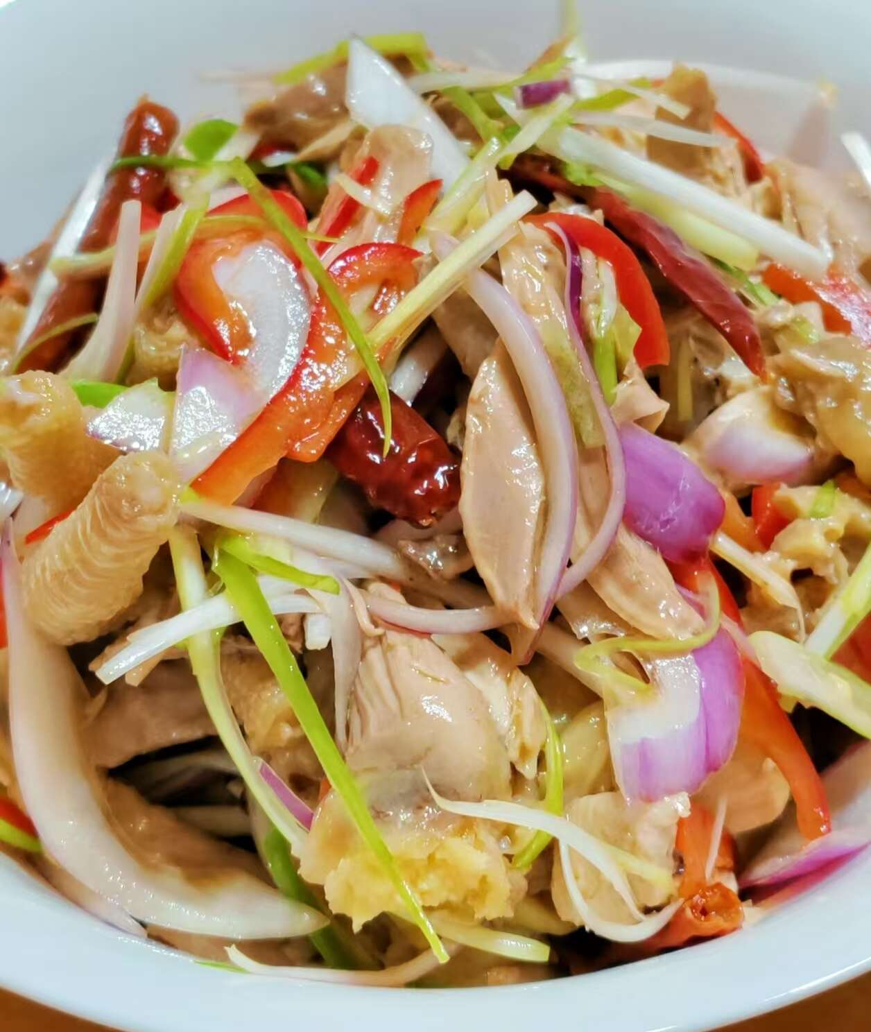 椒麻鸡一份