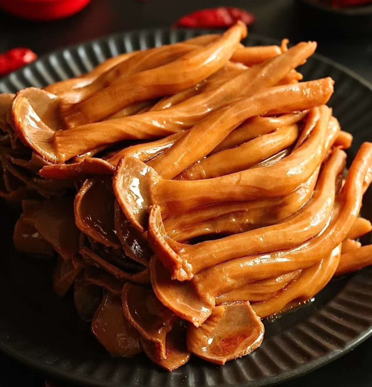 鸭板肠一份