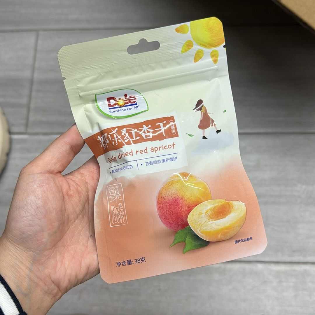 都乐红杏干38g
