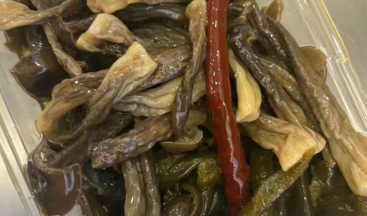 素拼：鹿茸菇和海茸丝拼