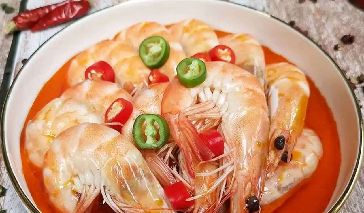 捞汁大虾