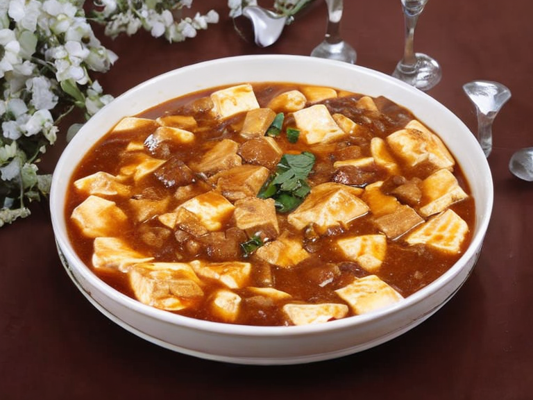 肘子肉炖豆腐泡（小份)