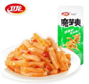 卫龙 魔芋爽 酸辣泡椒素毛肚 休闲小包零食解馋小零食