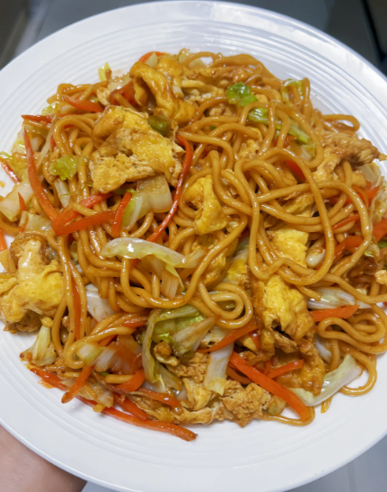 鸡蛋炒面