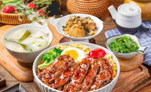 招牌肥牛饭+自选小食+可乐单人套餐